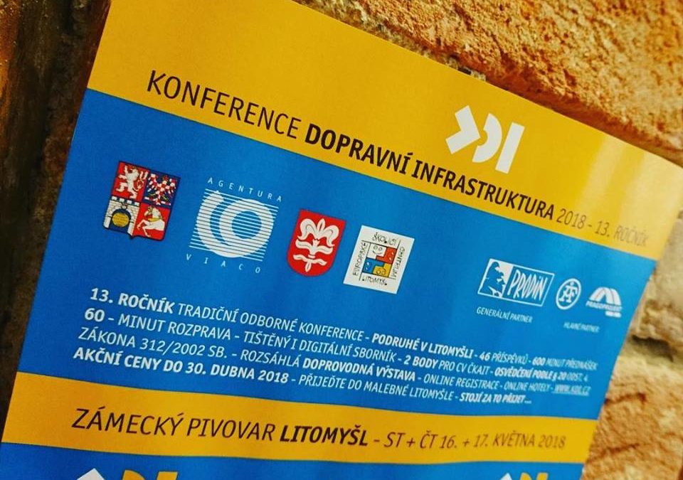 Potkáme se na konferenci Dopravní infrastruktura 2018